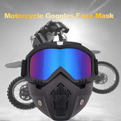 Biker's Riding Helmet Mask (Ultimate Face Protection)