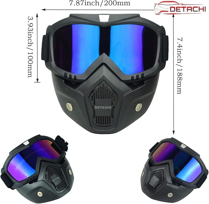 Biker's Riding Helmet Mask (Ultimate Face Protection)