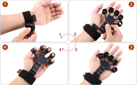 Gripster Hand Grip Trainer & Strengthener -