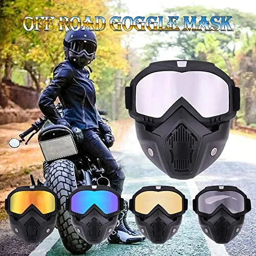 Biker's Riding Helmet Mask (Ultimate Face Protection)